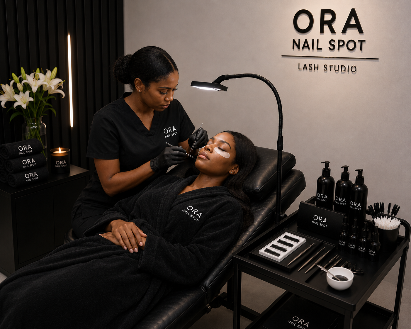 Ora Nail Spot lash extension service